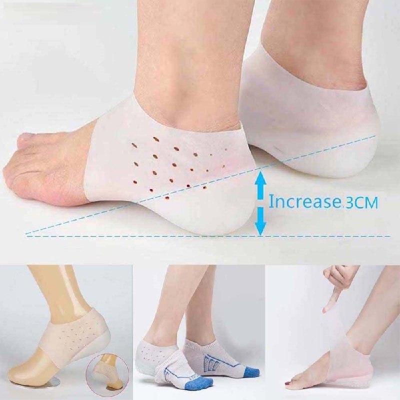 پد سیلیکونی افزایش قد مناسب استفاده داخل کفش