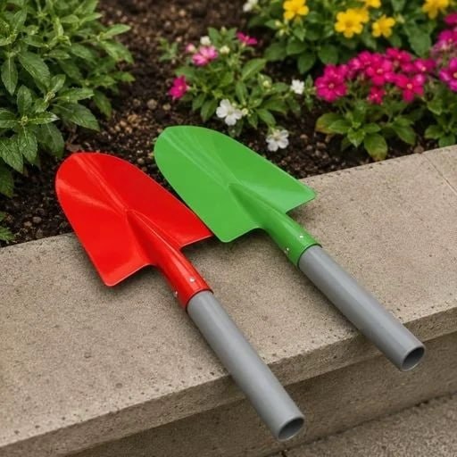 بیلچه باغبانی دسته پلاستیکی