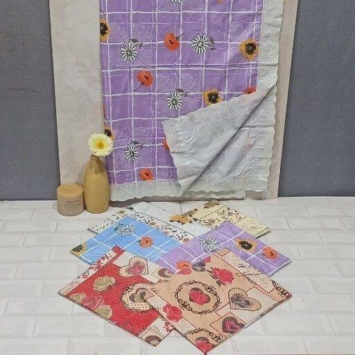 سفره رومیزی تک رو چاپی 6 نفره