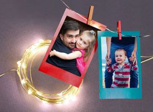 گیره چوبی تزئینی بسته 10 عددی